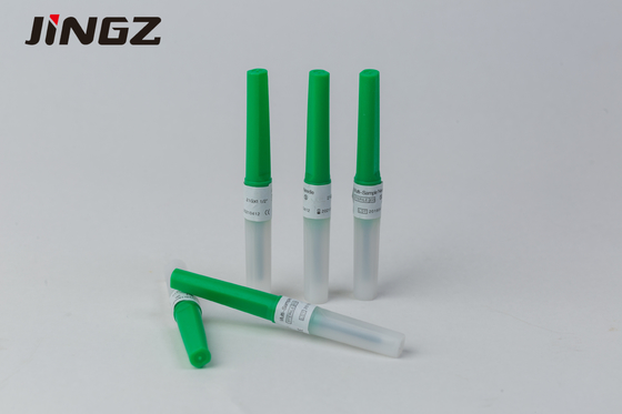 निष्फल गुलाबी हरा नीला डिस्पोजेबल रक्त संग्रह सुई 18g-23G