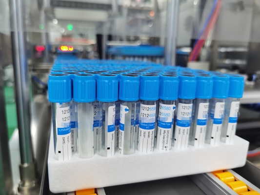 ISO9001 प्रमाणित सोडियम साइट्रेट रक्त संग्रह ट्यूब Vacuum 1.8ml 2.7ml 3.6ml