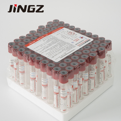 कोई एडिटिव प्लेन रेड टॉप ब्लड ट्यूब 0.5ml-10ml