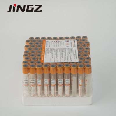 रेड टॉप कोगुलेंट क्लॉट एक्टिवेटर ब्लड सैंपल कलेक्शन ट्यूब 2ml-6ml