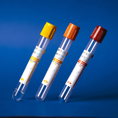 सीई मार्क के साथ डिस्पोजेबल वैक्यूम रक्त नमूना संग्रह ट्यूब Vacuum 2-10ml