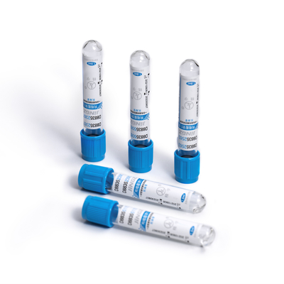 ISO9001 प्रमाणित सोडियम साइट्रेट रक्त संग्रह ट्यूब Vacuum 1.8ml 2.7ml 3.6ml