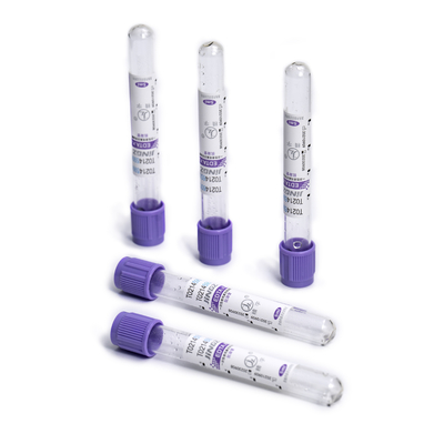 ऊंचाई के अनुसार ब्लड टेस्ट वैक्यूम के लिए JINGZ 0.5ml-10ml K2 EDTA ट्यूब