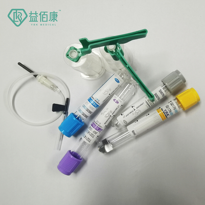 सुरक्षा धारक के साथ 25 गेज रक्त संग्रह तितली सुई 2-10ml