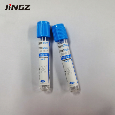 ब्लू सोडियम साइट्रेट ब्लड कलेक्शन ट्यूब 1.8ml-4.5ml