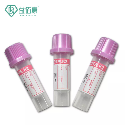 मेडिकल वैक्यूम माइक्रो ब्लड कलेक्शन ट्यूब 0.25ml 0.5ml 1ml