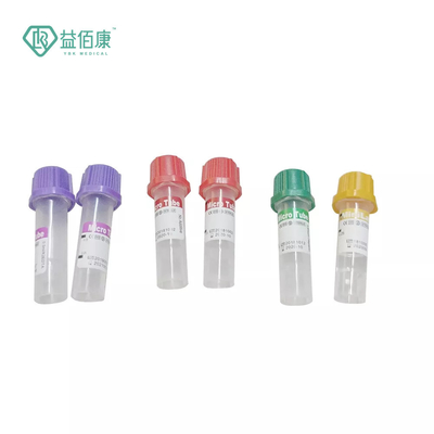 मेडिकल वैक्यूम माइक्रो ब्लड कलेक्शन ट्यूब 0.25ml 0.5ml 1ml