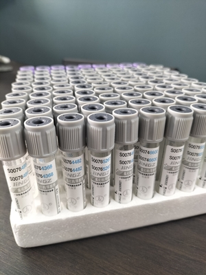 मेडिकल रक्त संग्रह के लिए ग्रे कैप ग्लूकोज ट्यूब 2ml-10ml वैक्यूम ट्यूब